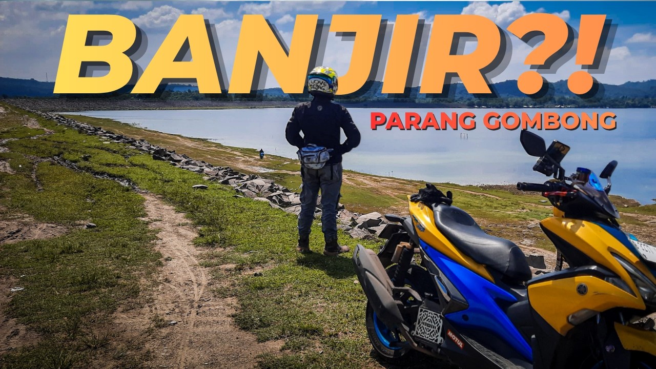 PARANG GOMBONG BANJIR?! | Motoran Jakarta ke Parang Gombong Via Jonggol | Aerox OLD 155