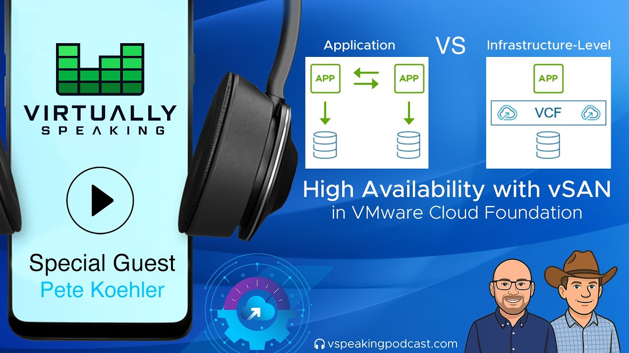 Application vs Infrastructure-Level High Availability with vSAN