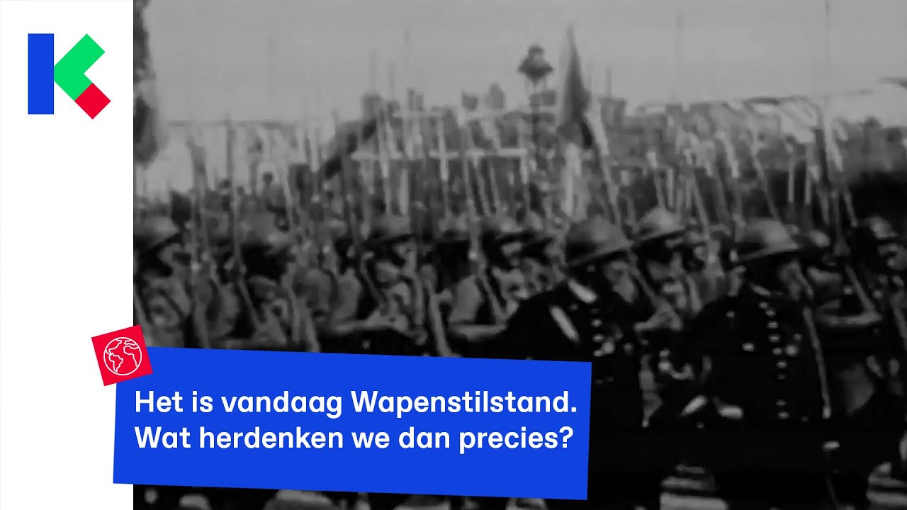Het is vandaag Wapenstilstand. Wat herdenken we dan precies?