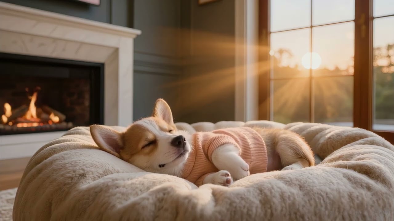 Calm Your Pup: 4 Hours of Relaxing Music for Dog Sleep and Stress Relief