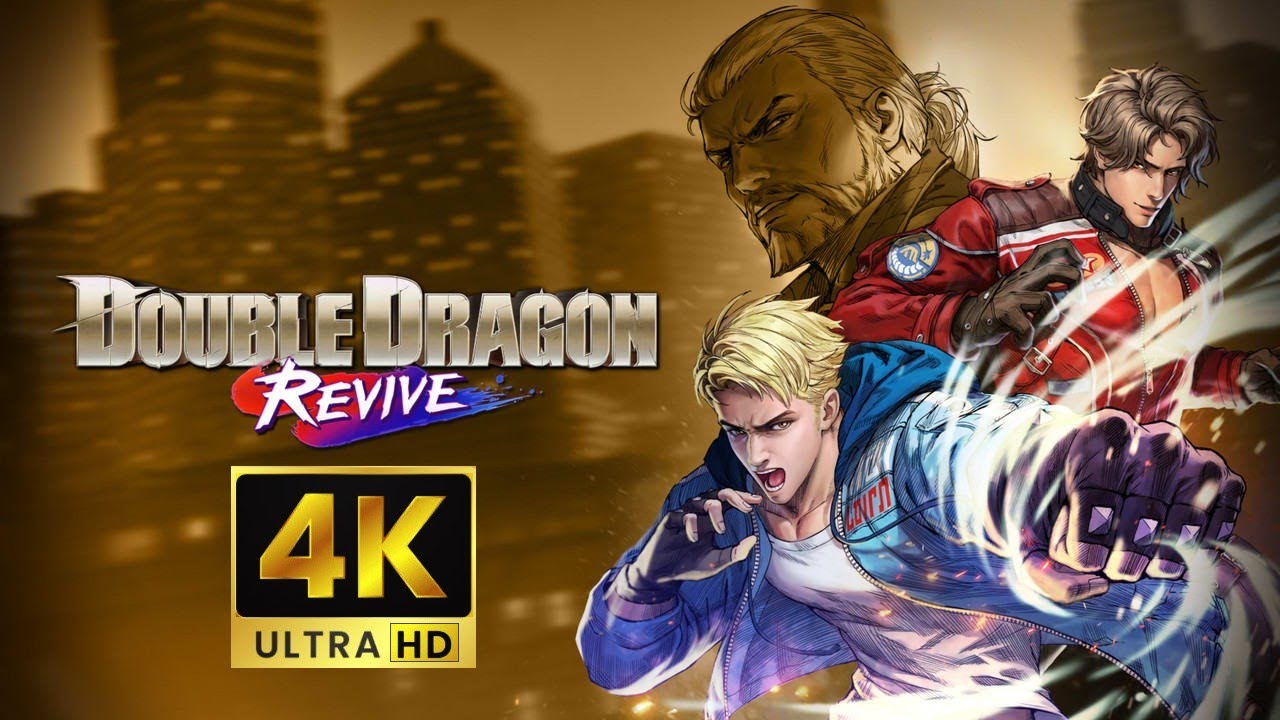 Double Dragon Revive - Прохождение на русском на PC в 4K - Часть 1