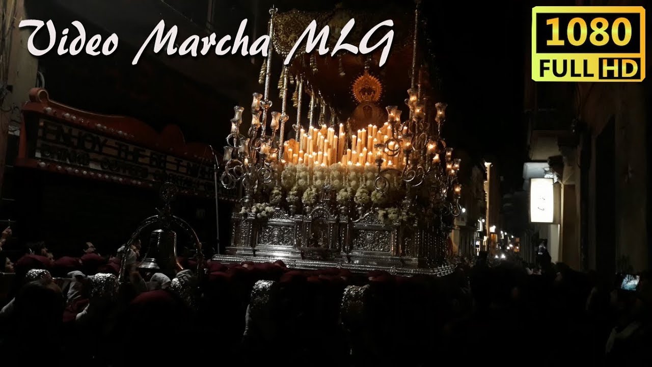 VIRGEN DE LA O C/ÁLAMOS - SEMANA SANTA MÁLAGA 2018