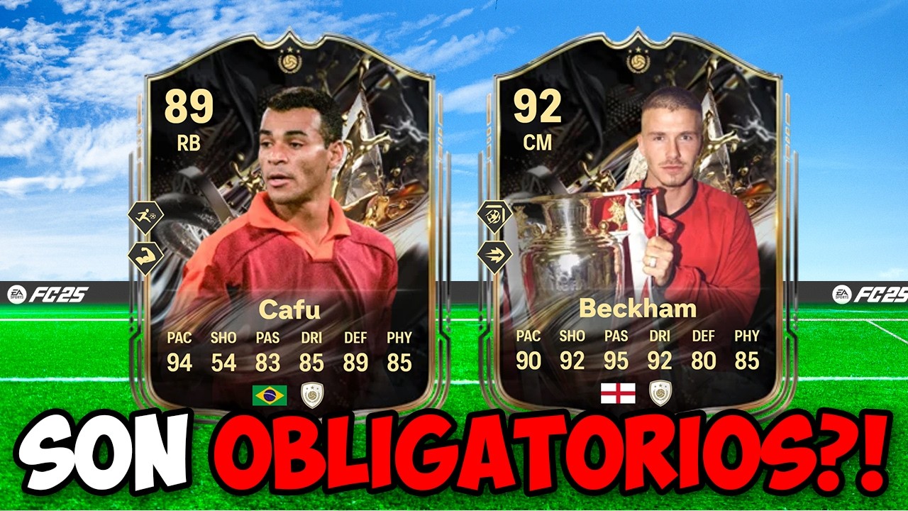 😱 CAFU 89 Icon SBC and BECKHAM 92 Trophy Titans SBC are INSANE in EA FC 26!