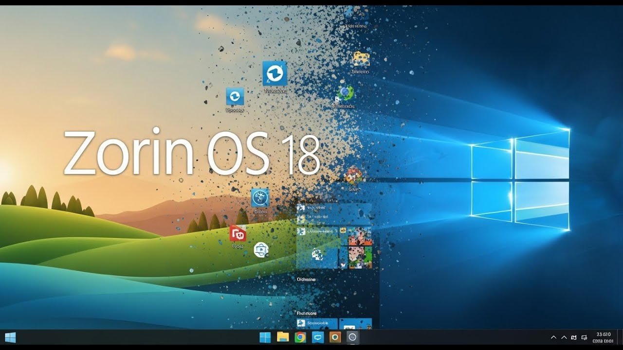 Zorin 18 vs Windows 11 para Iniciantes em TI