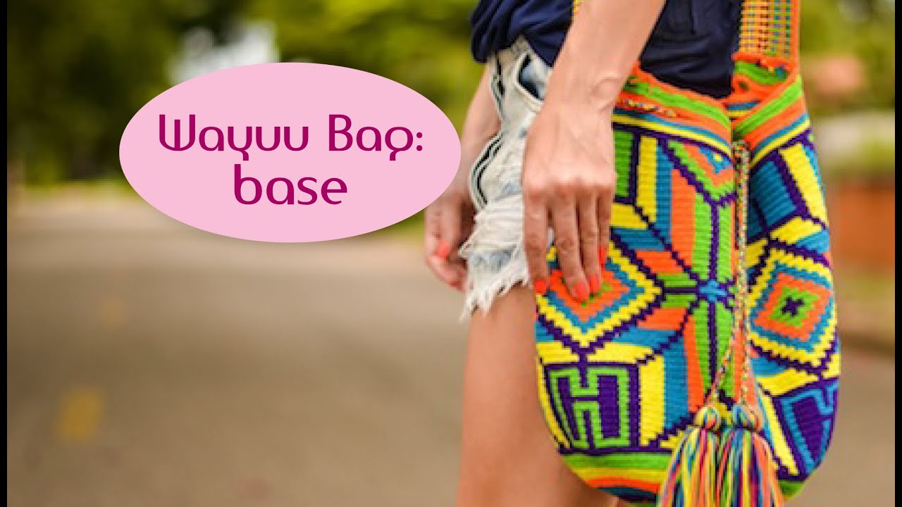 Wayuu bag: base (parte 1)