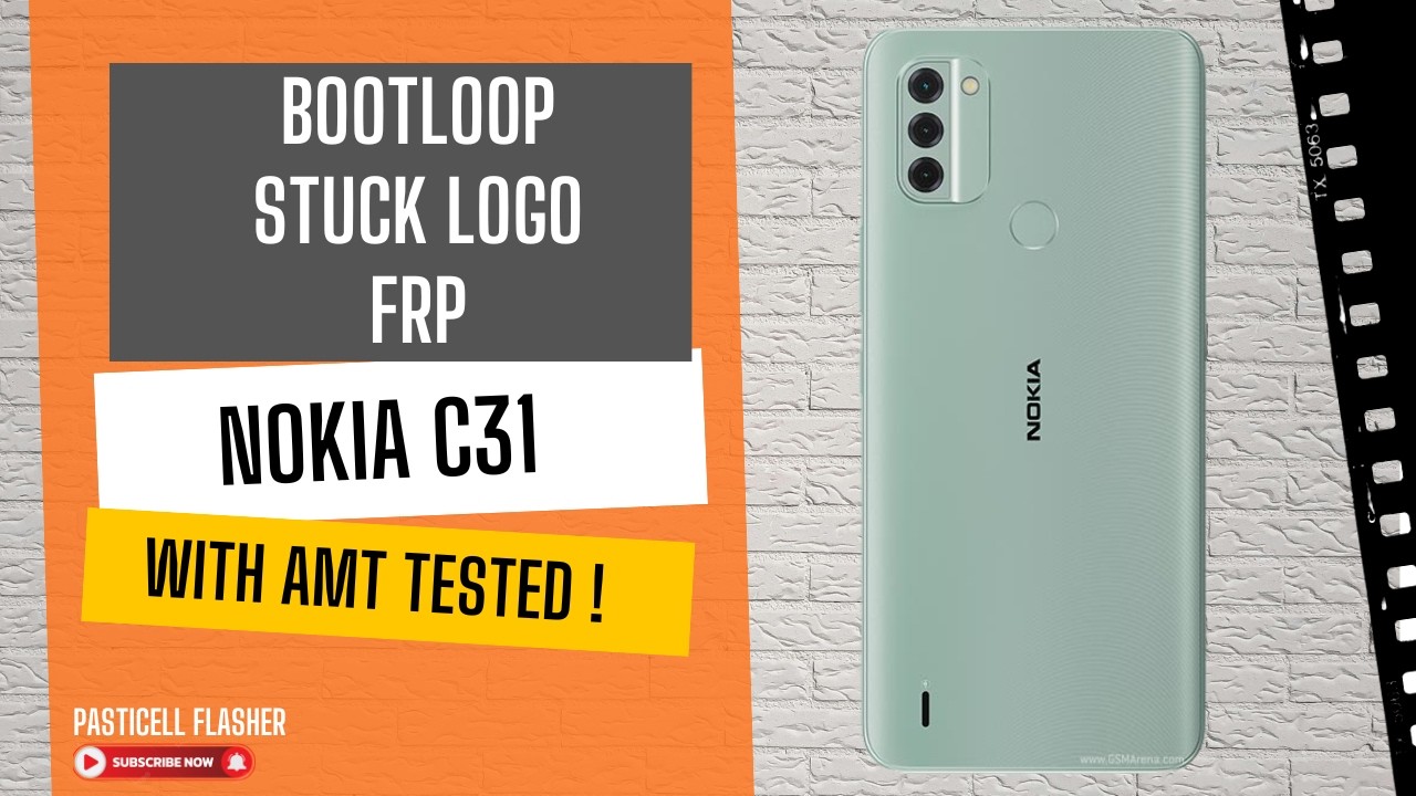 Nokia C31 TA-1439 - Flashing via AMT Tanpa Auth/Kredit, File Firmware Tested