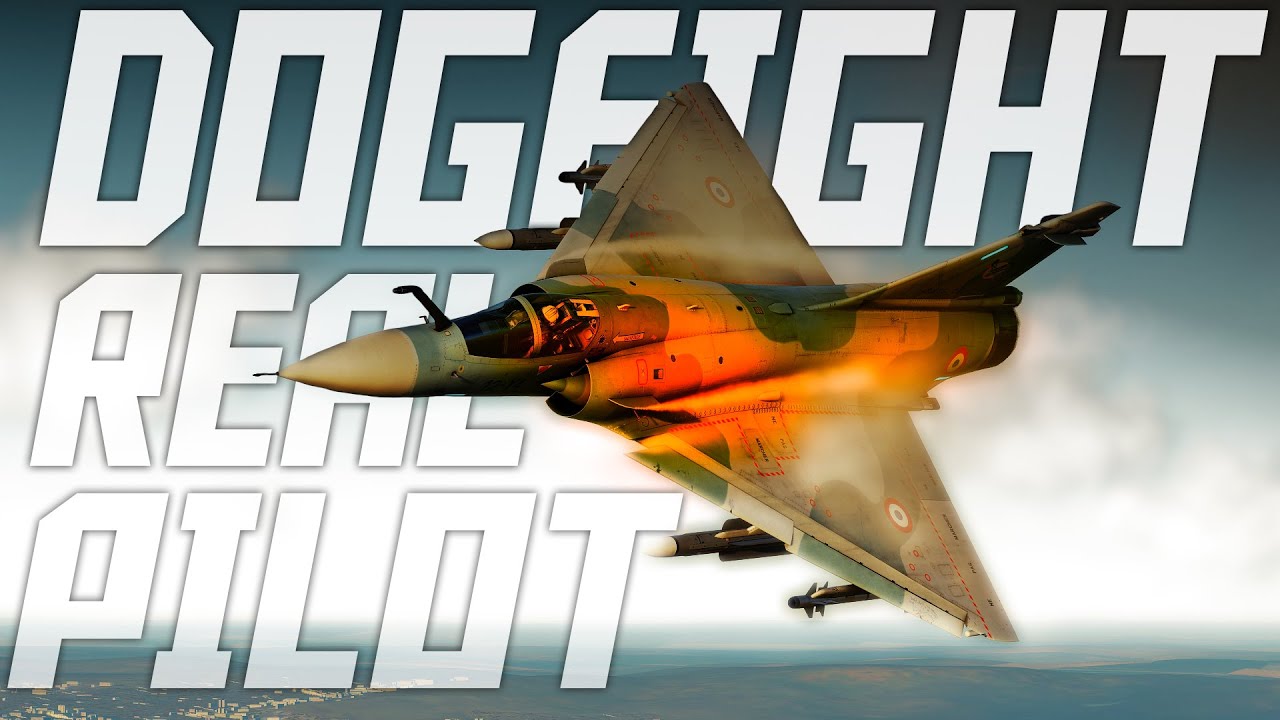 Mirage 2000C — воздушный бой с настоящим пилотом французского Rafale | Часть 2 | DCS | F/A-18C Ho...