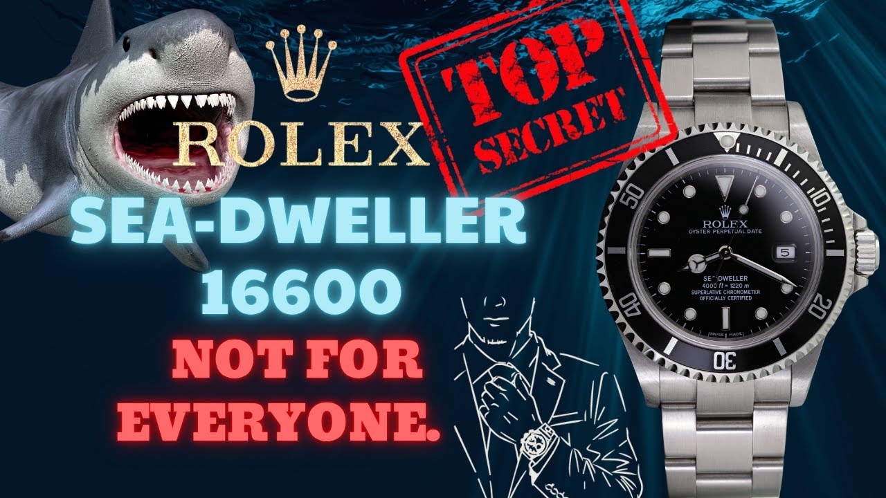 Timeless Brief - The Untold Story of Rolex Sea-Dweller 16600