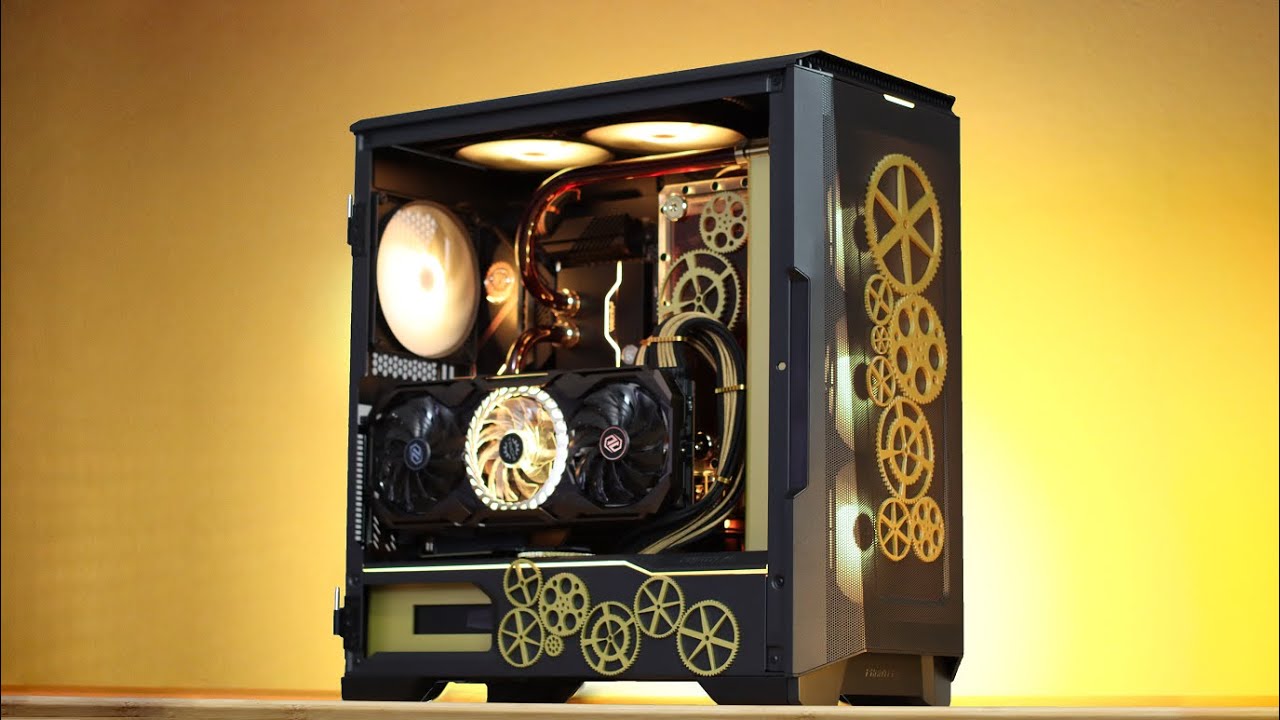 PHANTEKS P500A - TAICHI BUILD [BLACK & GOLD]