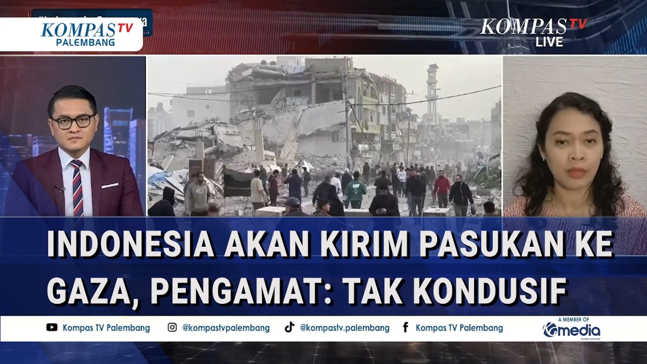 Kata Pendiri Synergy Policies soal Rencana Indonesia Kirim Pasukan ke Gaza: Situasi Tak Kondusif