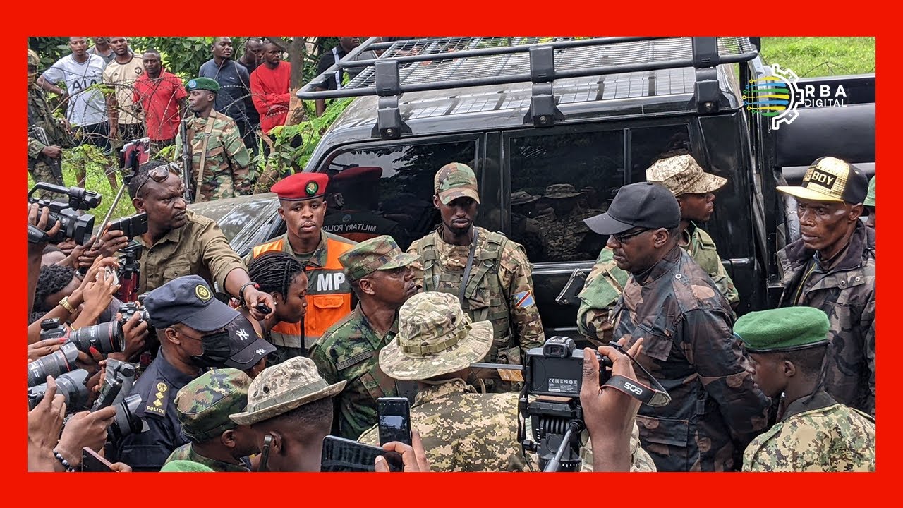 VIDEO: M23 yashyikirije u Rwanda abasirikare 14 ba FDLR barimo Brig Gen Gakwerere na Maj. Ndayambaje