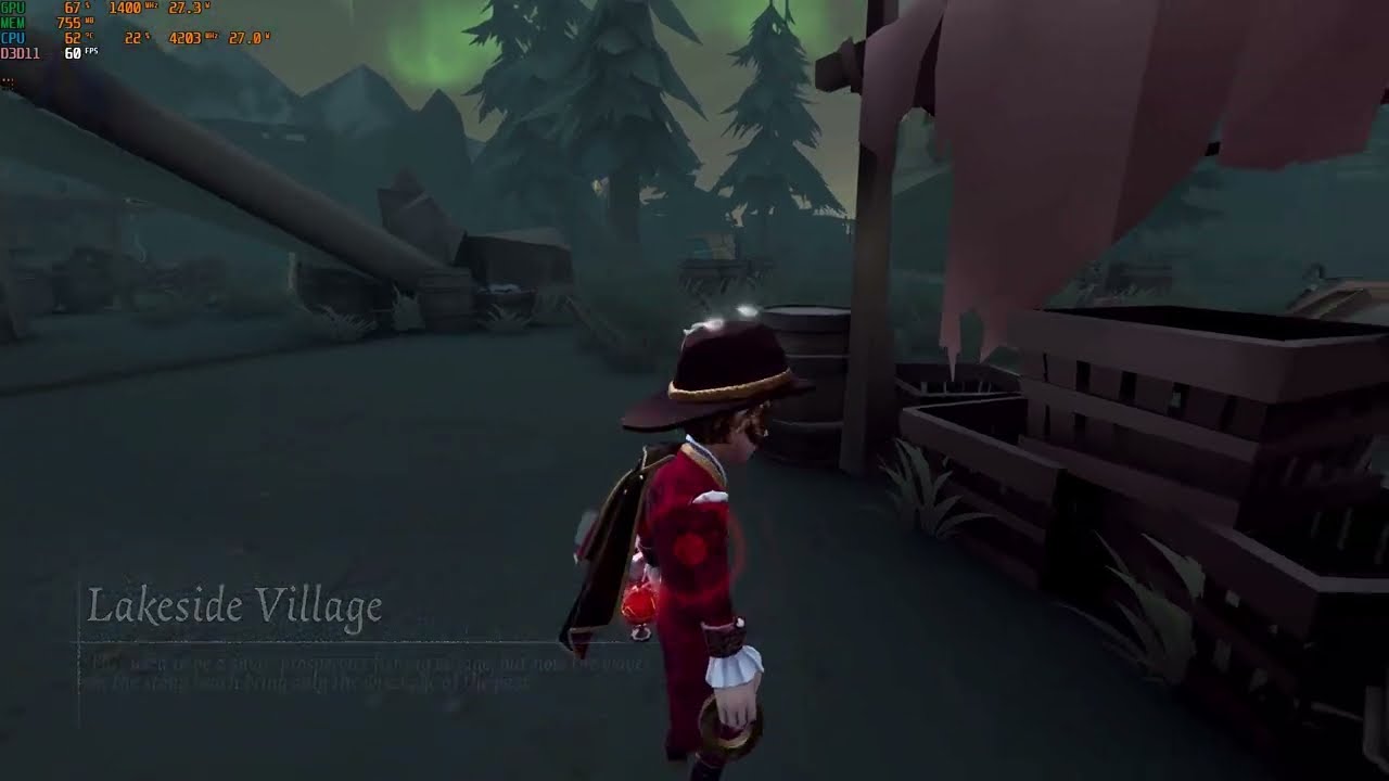 Identity V on Core i3 12th gen + Intel UHD 730 - 1080p highest settings.