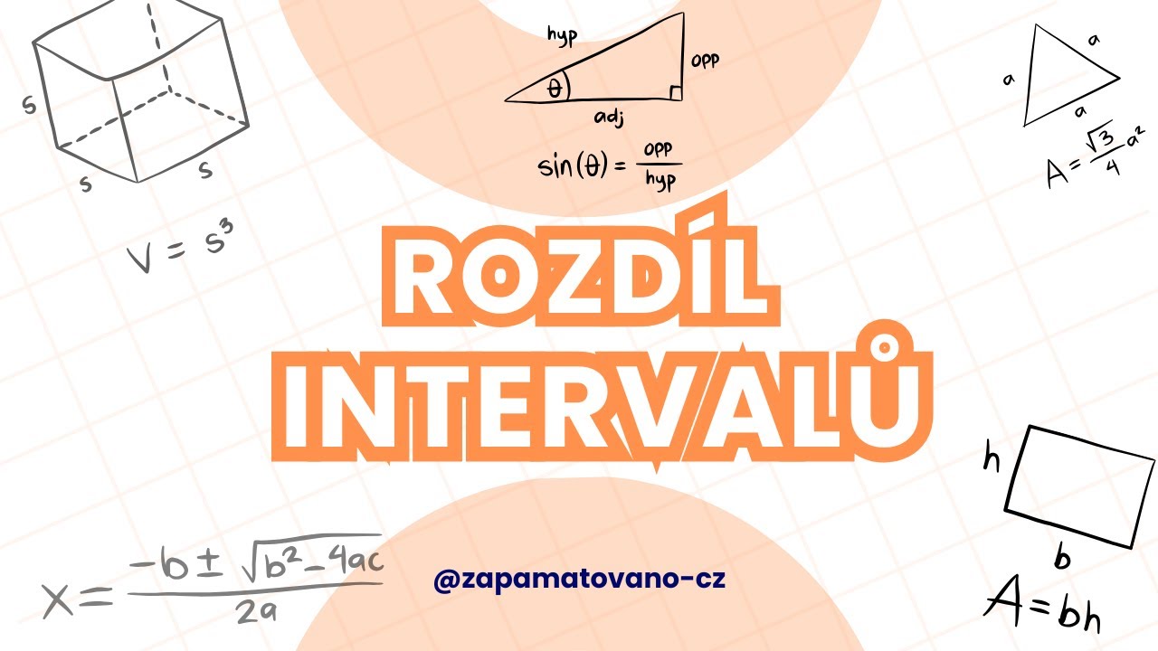 ROZDÍL INTERVALŮ - VYMAŽTE Jeden Interval z Povrchu Zemského