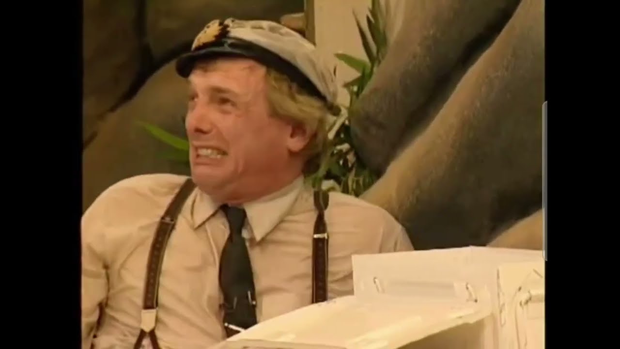 Bottom Live Blooper - Hooligans Island secret bunker door