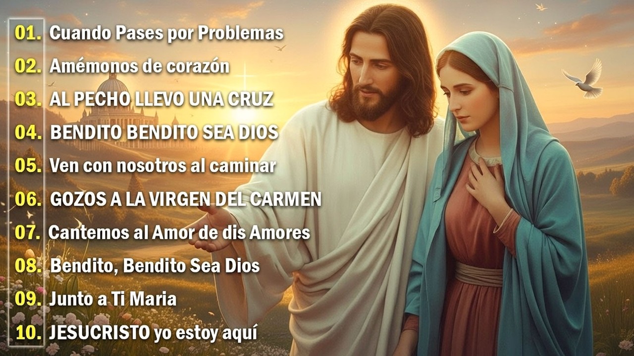 ALABANZAS CATÓLICAS QUE ALIVIAN EL ESTRÉS Y LA ANSIEDAD 🙏🏻🙏🏻TOP 100 MÚSICA CATÓLICA 2026