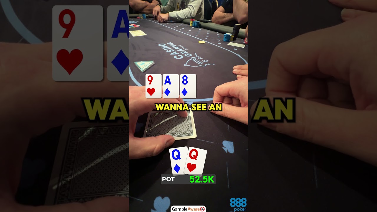 All in for a triple up! 