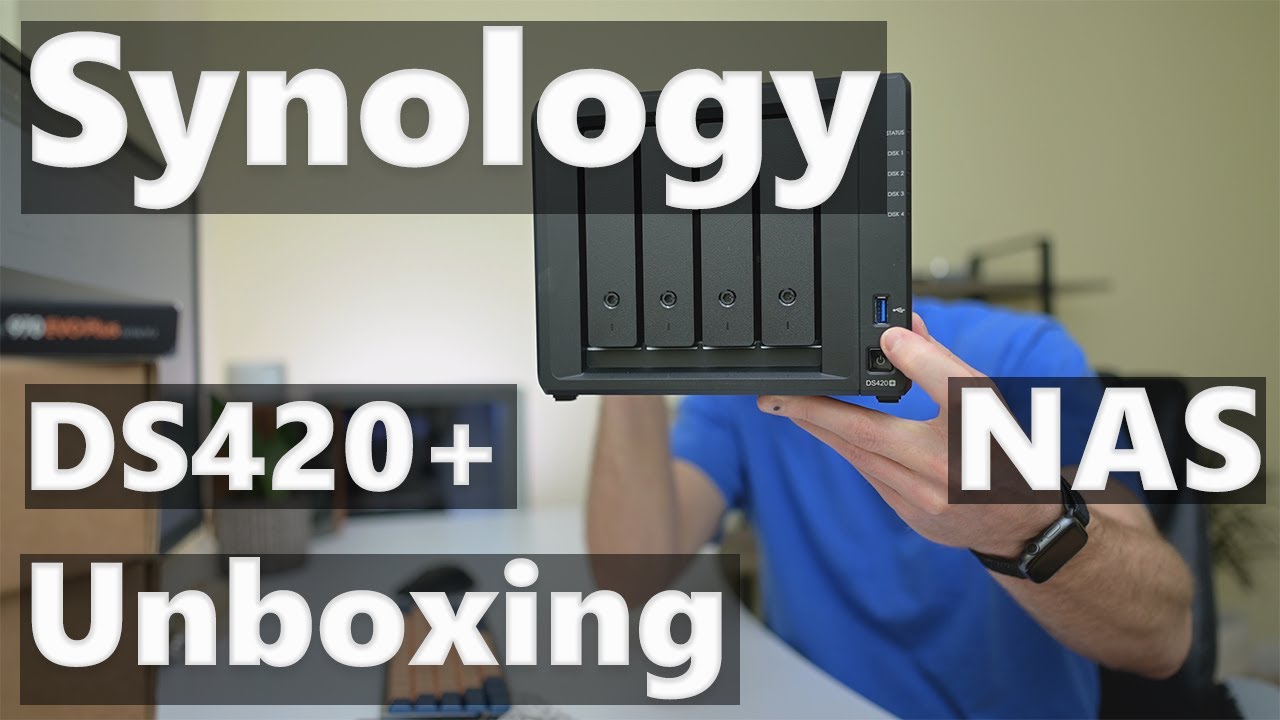 Synology DS420+ NAS Unboxing & Overview
