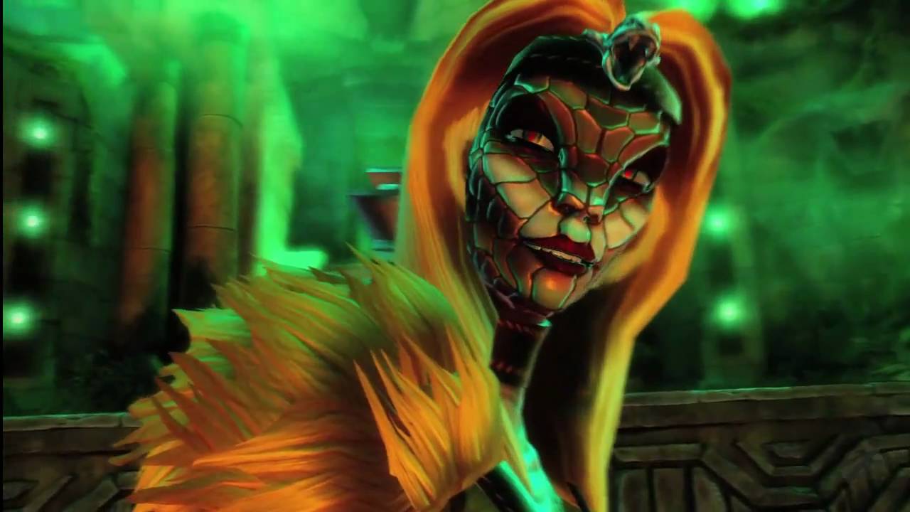 Guitar Hero Warriors of Rock Gameplay - Casey Lynch Transformation