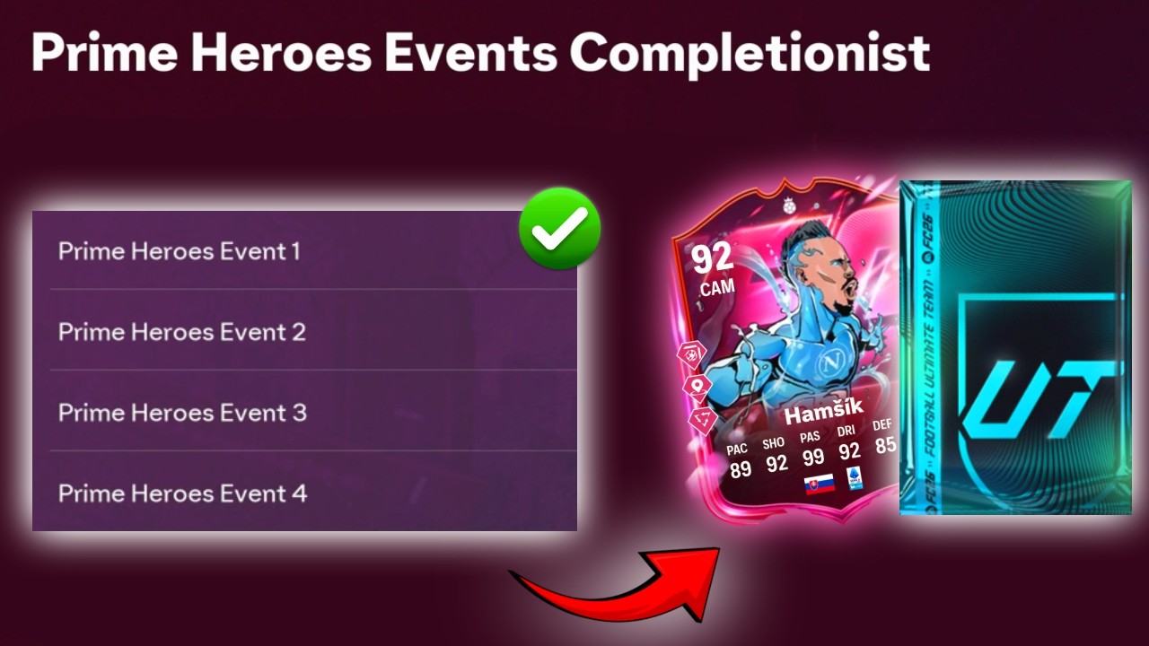 Как выполнить задания &laquo;Completionist&raquo; события Prime Heroes в FC 26! 🔥