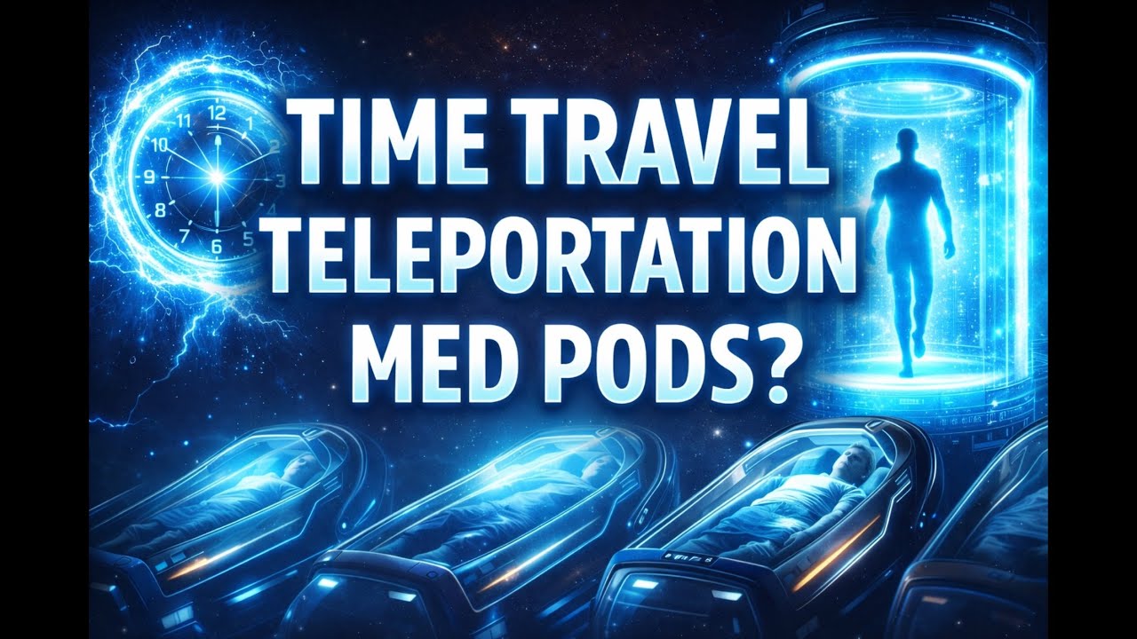 Teleportation, Time Travel, Med Pods, Sound Shaping Built Temples, & Temple Layout