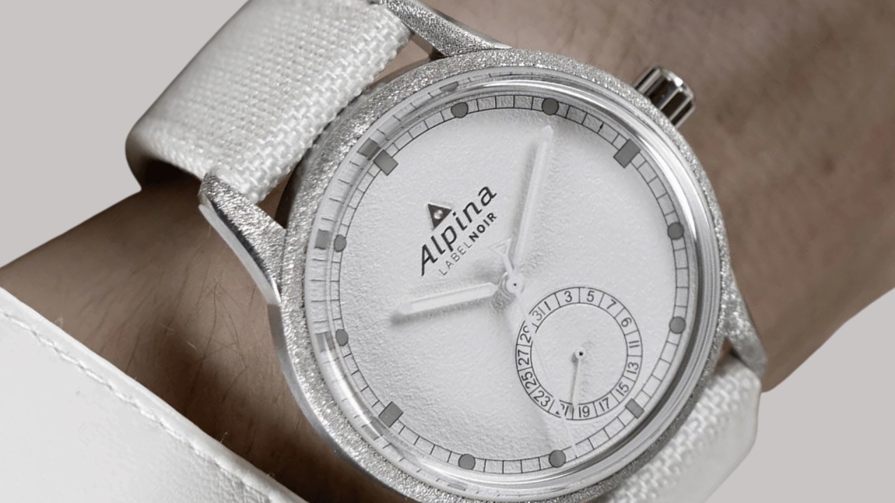 Alpina x Label Noir Alpiner Manufacture Date: The Snow-White Limited Edition