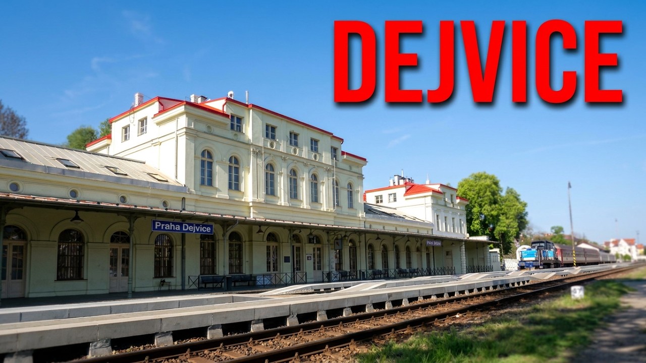 Prague's Oldest Railway Station - N&aacute;draž&iacute; Praha Dejvice - Prags erster Bahnhof