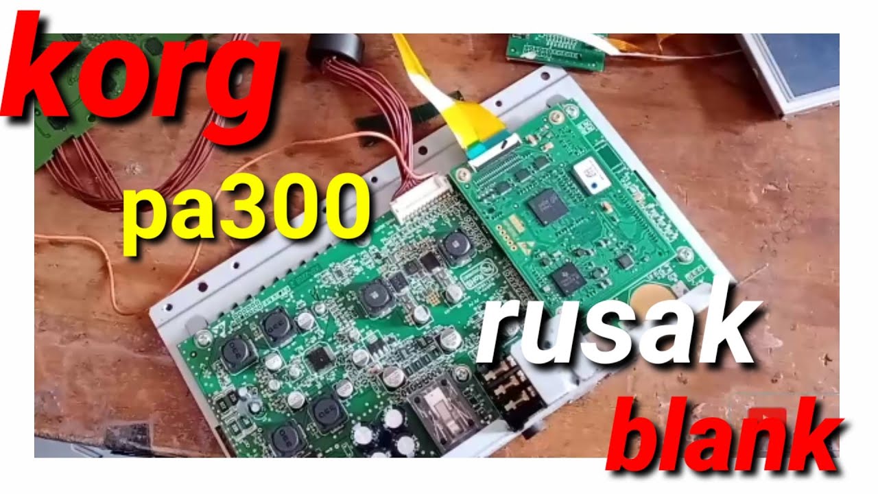 Service keyboard korg pa300 blank.  Wa 08730661819.