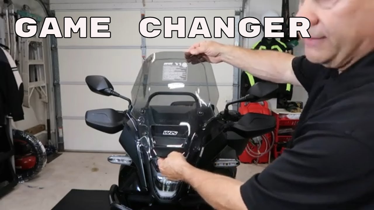 Honda NX500 Ultimate Wind Protection Upgrade