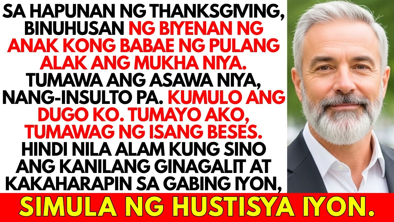 “Sa Hapunan ng Pasasalamat, Binuhusan ng Alak ang Anak Ko—Isang Tawag Ko at…”