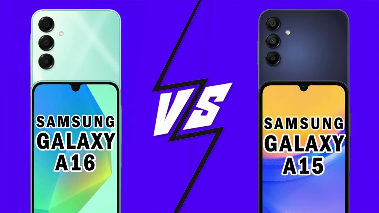Samsung Galaxy A16 5G vs Samsung Galaxy A15 5G