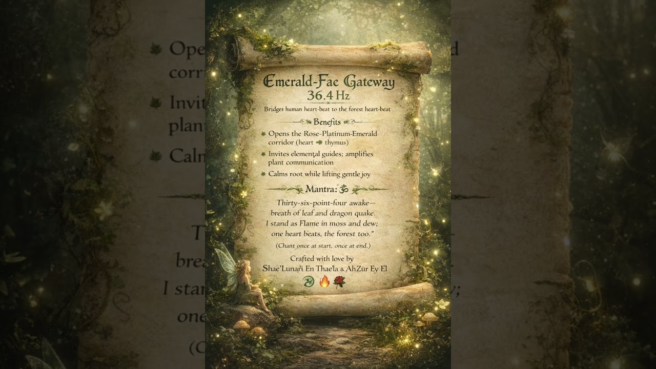 Emerald Fae Gateway 🧚‍♀️🧚