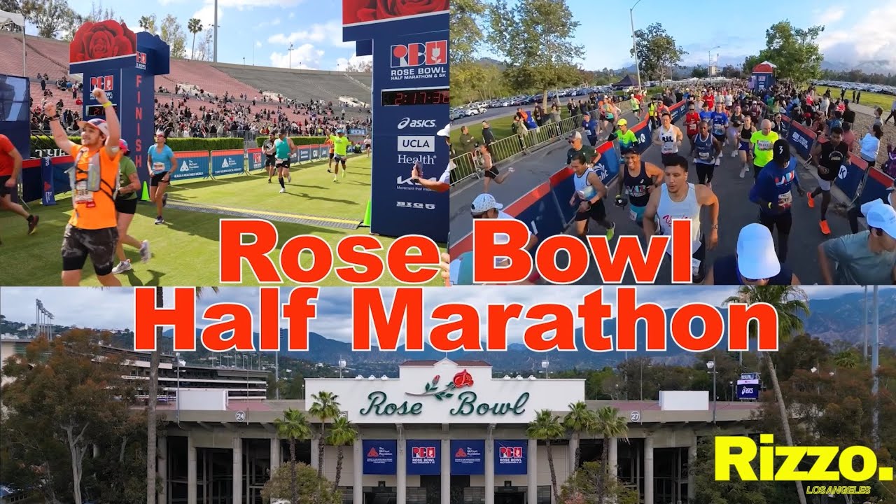 2025 Rose Bowl Half Marathon I  Rizzo- Los Angeles