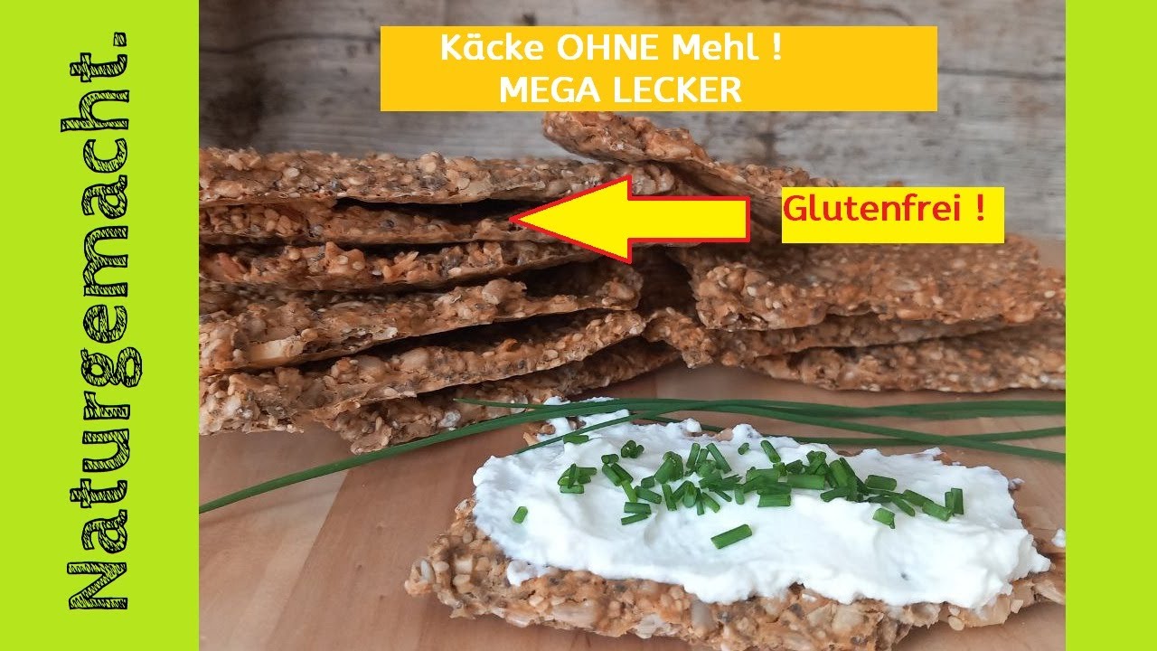 Du kaufst NIE WIEDER Knäcke.... Das BESTE Knäckebrot der Welt! ohne Mehl und Glutenfrei!