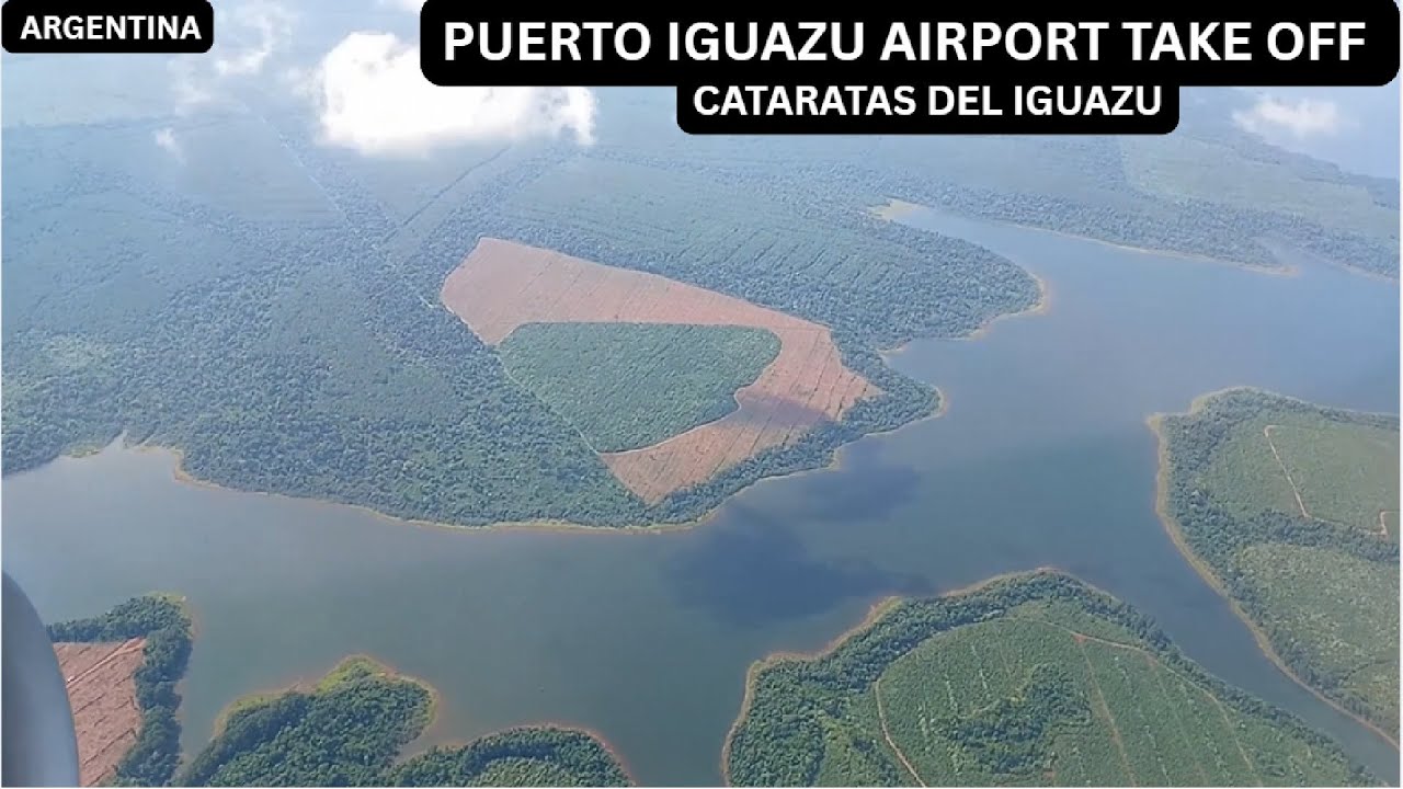 PUERTO IGUAZU AIRPORT TAKEOFF |  CATARATAS DEL IGUAZU INTERNATIONAL AIRPORT | ARGENTINA - 51 | BINU