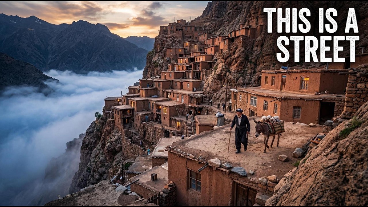 They Built a Village Inside a Mountain — And People Still Live Here
