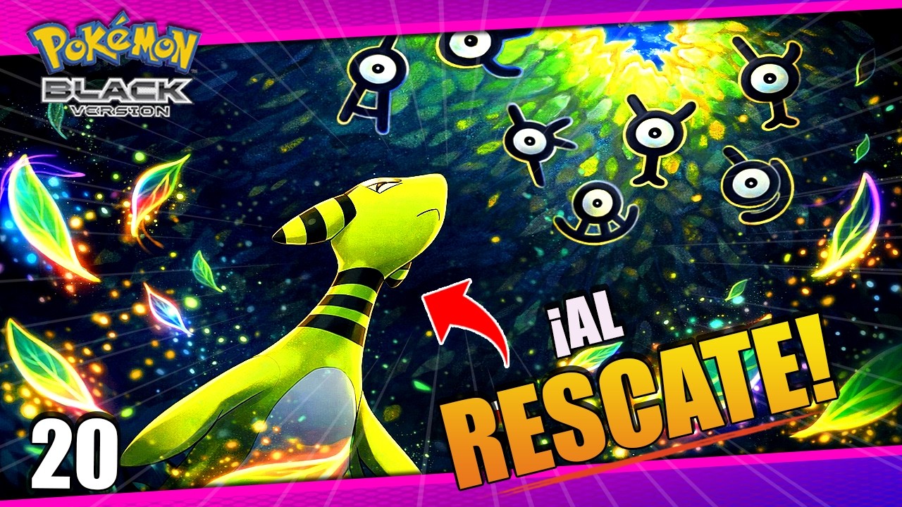 Cap.20: vs Unown - SOBREVIVIENDO sin Gareth ¿ESTAMOS LISTOS? | Pokemon Negro Randomlocke