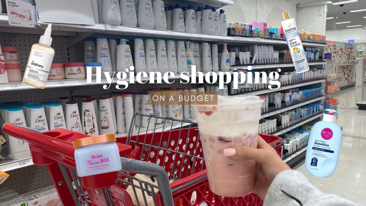 Hygiene shopping on a budget! Simple routine