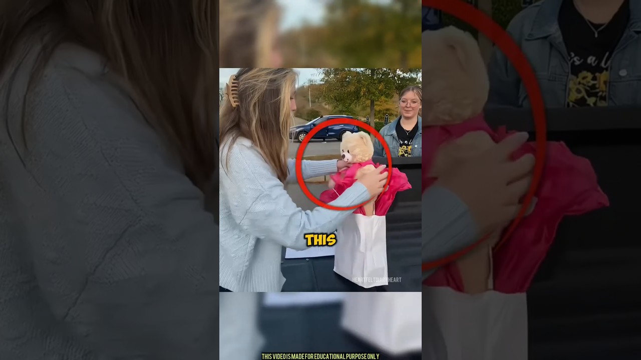 A Teddy Bear Made This Girl Burst Into Tears 😭🧸