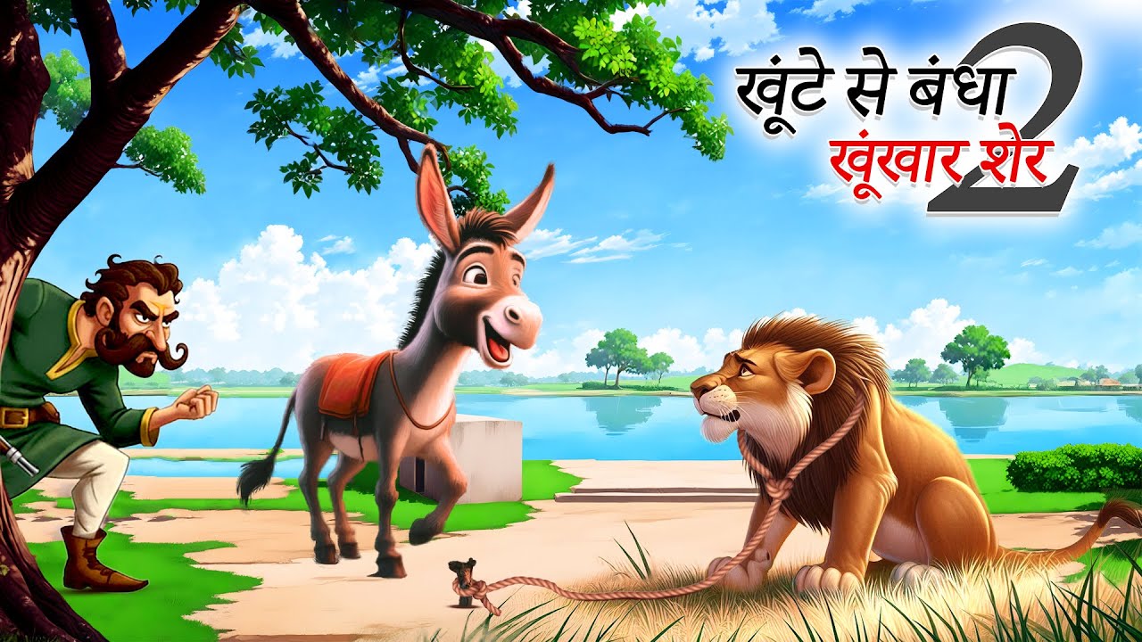खूंटे से बंधा खूंखार शेर 2 | Hindi kahani | Hindi Story | Moral stories