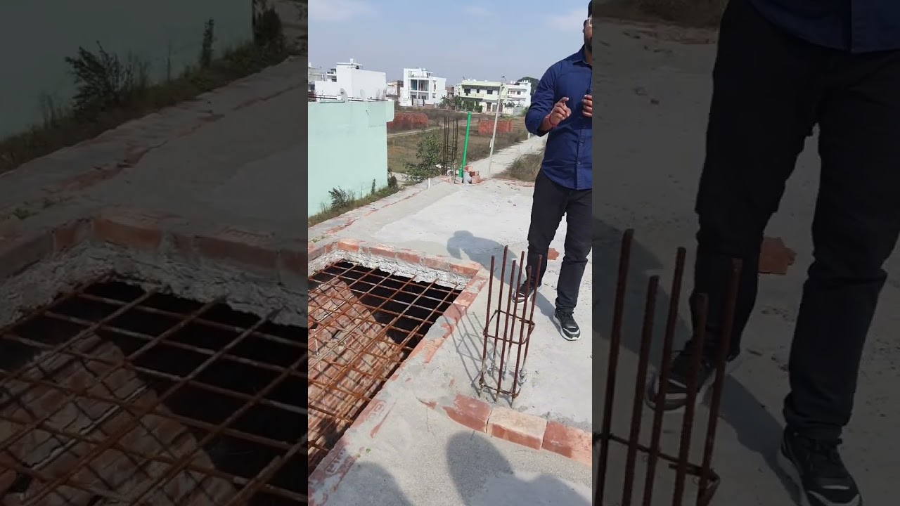 Slab casting problem, column beam RCC casting, concrete ratio #construction #home #house #civil