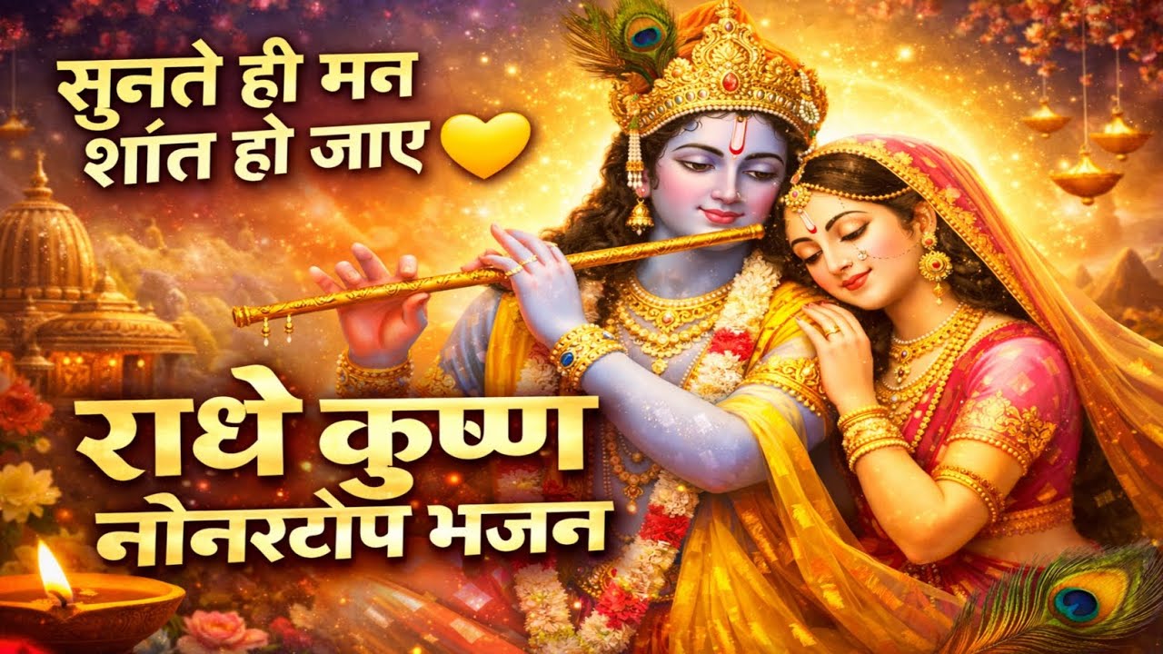 नॉनस्टॉप राधे कृष्ण भजन | Nonstop Radha Krishna Bhajan 2026 | Krishna Bhakti Songs #BhaktiGeet