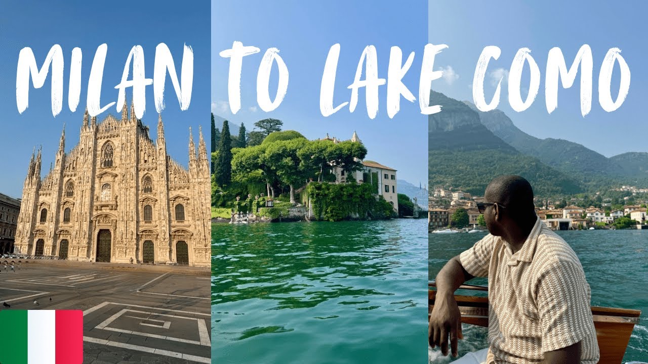 ITALY TRAVEL VLOG | Exploring Milan, Lake Como, Bellagio, & Menaggio