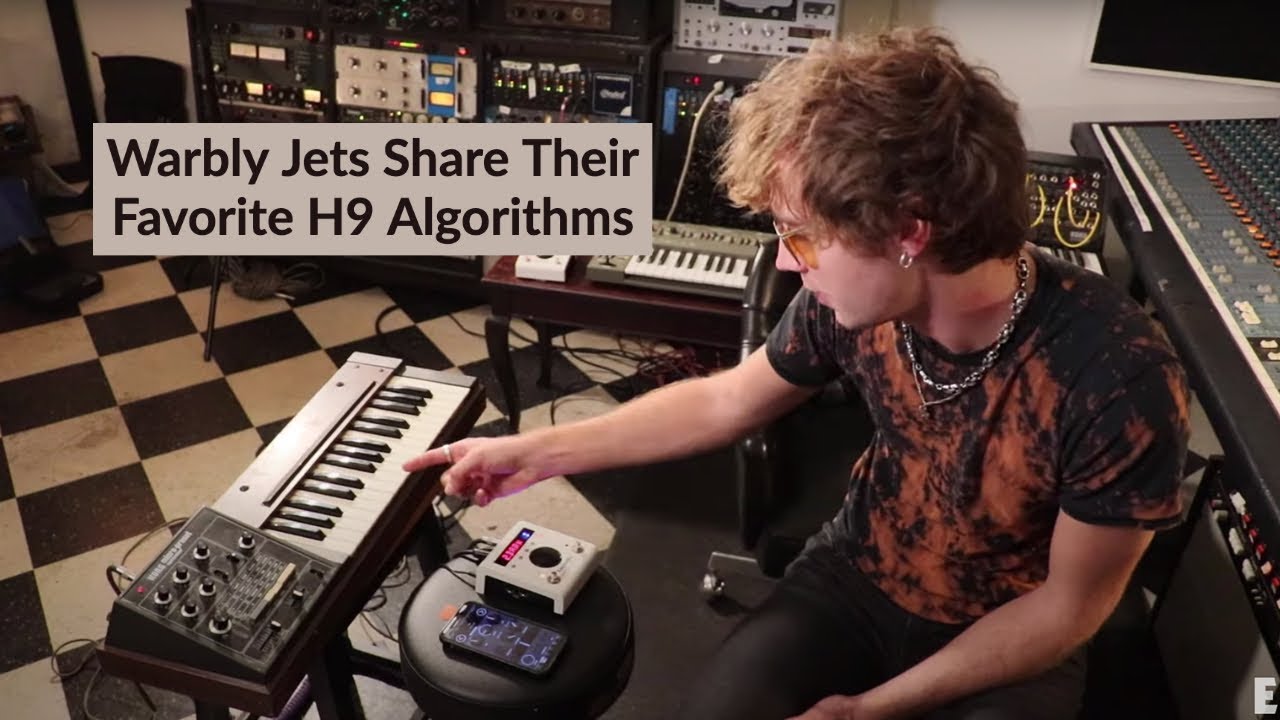 Warbly Jets on Using the Eventide H9 on their Single, 