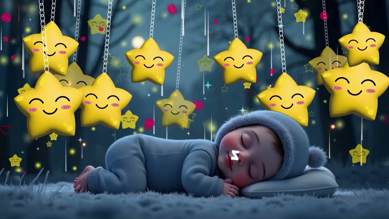 Sleep Instantly Within 3 Minutes 💤 Baby Sleep Music  Mozart & Brahms Lullaby