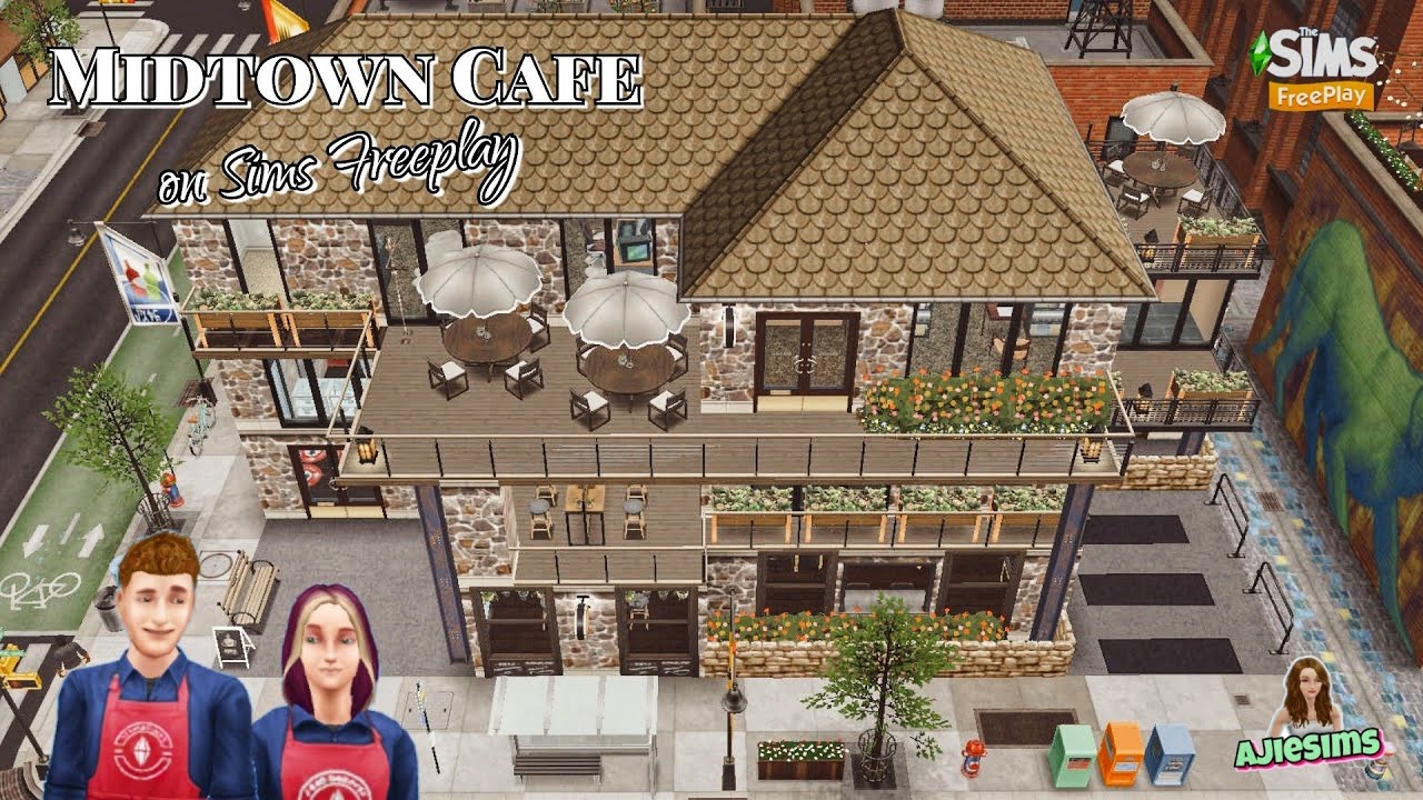 Midtown Cafe |•(Complete Lv. 45)•|°SimsFreeplay