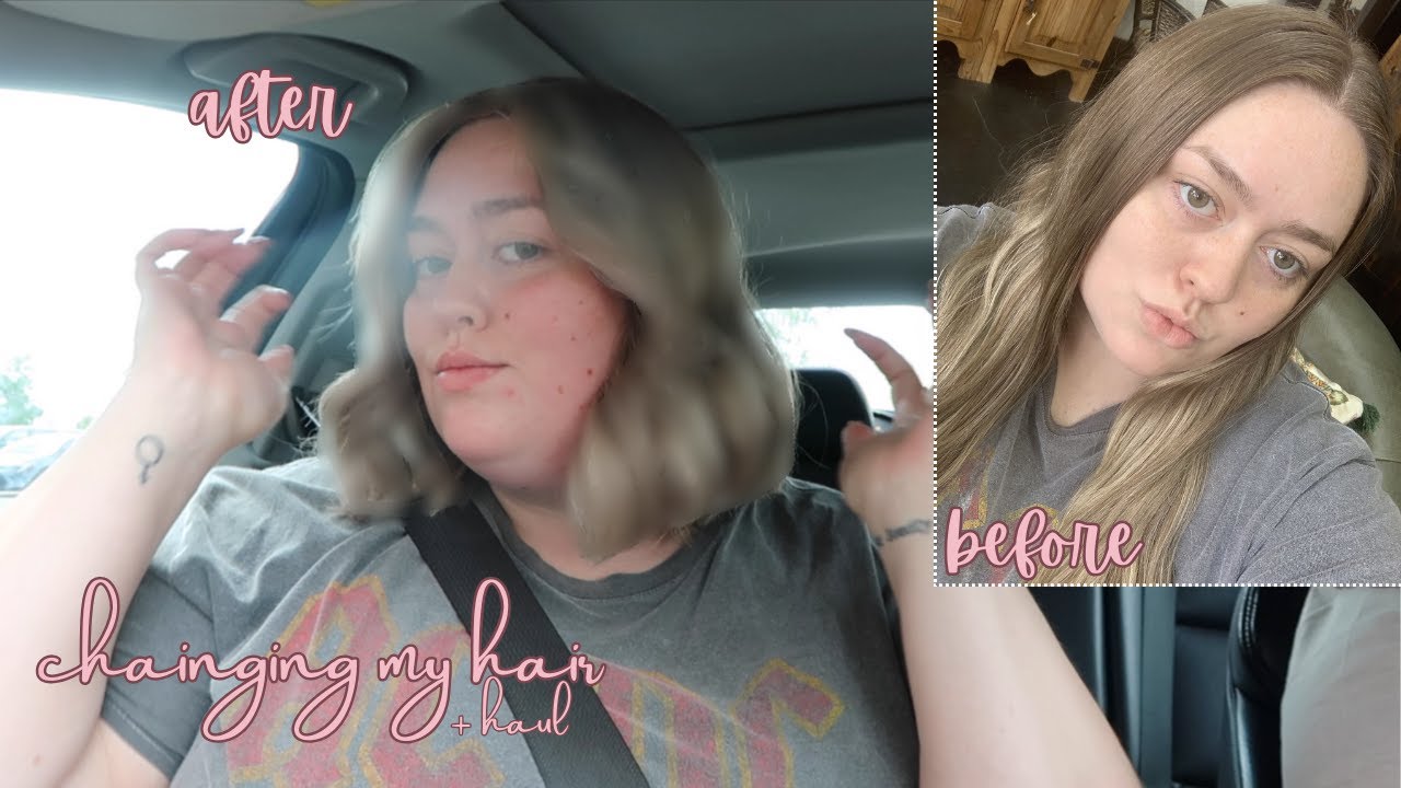 Vlog : hair cut + shopping haul