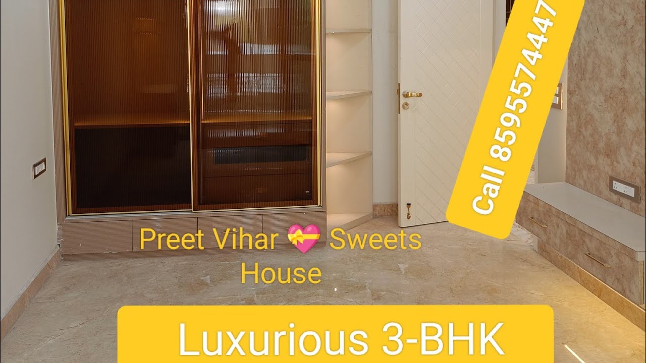 💥 3-BHK Flat for sale in Preet Vihar, New Delhi | builder floor in Block E, Preet Vihar, 💥