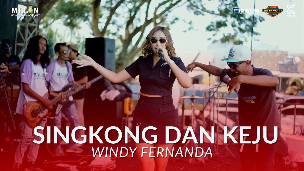 WINDY FERNANDA - SINGKONG DAN KEJU || MELON MUSIC LIVE ANNIVERSARY KE 2  PEMUDA IRLAP KEDAYUNAN