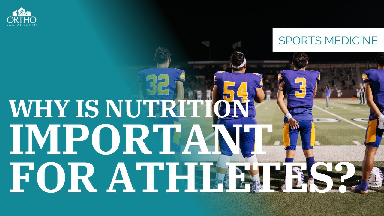 Why Is Nutrition Important For Athletes? #sportsmedicine