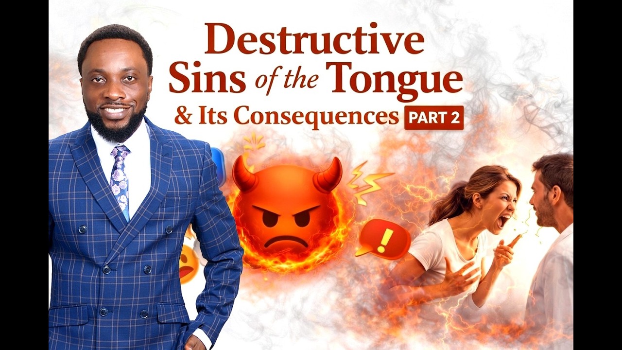 Destructive Sins of the Tongue & Its Consequences (Part 2) |Apostle Michael Osei Afreh Live Teaching